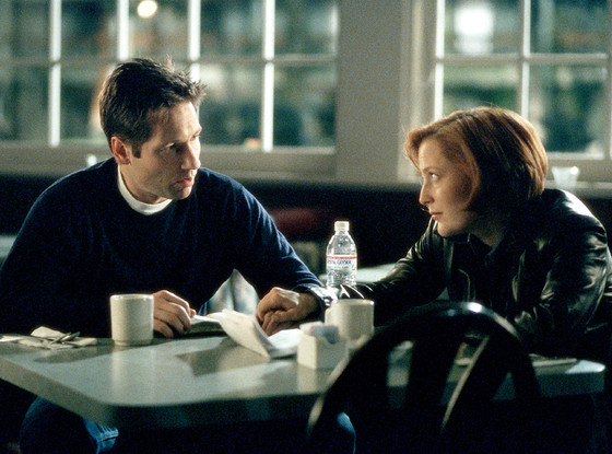 Gillian Anderson, Dana Scully, David Duchovny, Fox Mulder, The X-Files Gillian Anderson, Dana Scully, David Duchovny, Fox Mulder, The X-Files